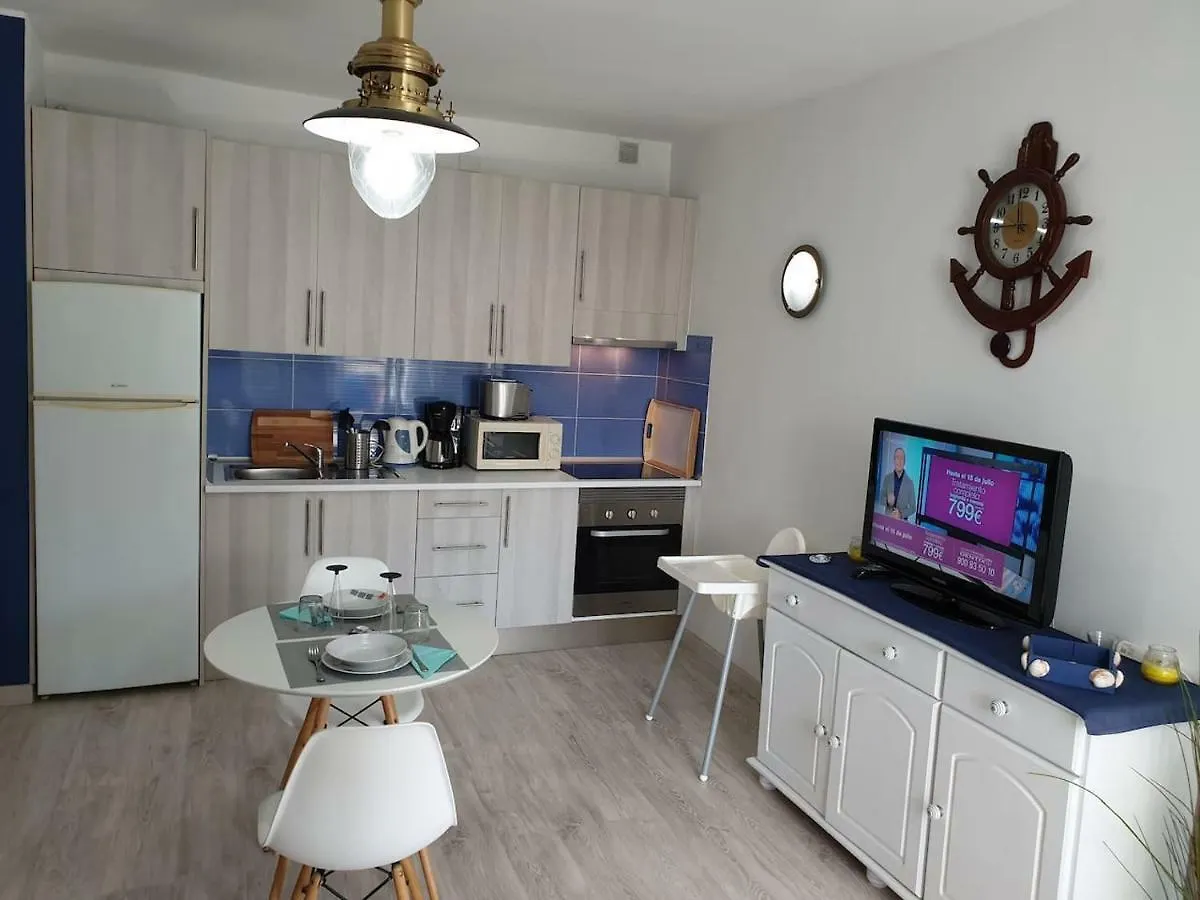 Casa Azul Only 200 Meters To The Beach, Free Wifi, Balcony Lejlighed Arona