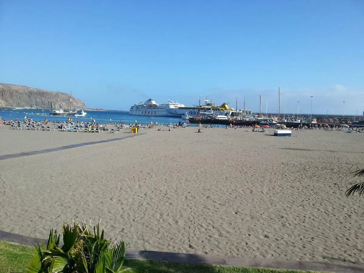 Apartamento Casa Azul Only 200 Meters To The Beach, Free Wifi, Balcony Arona