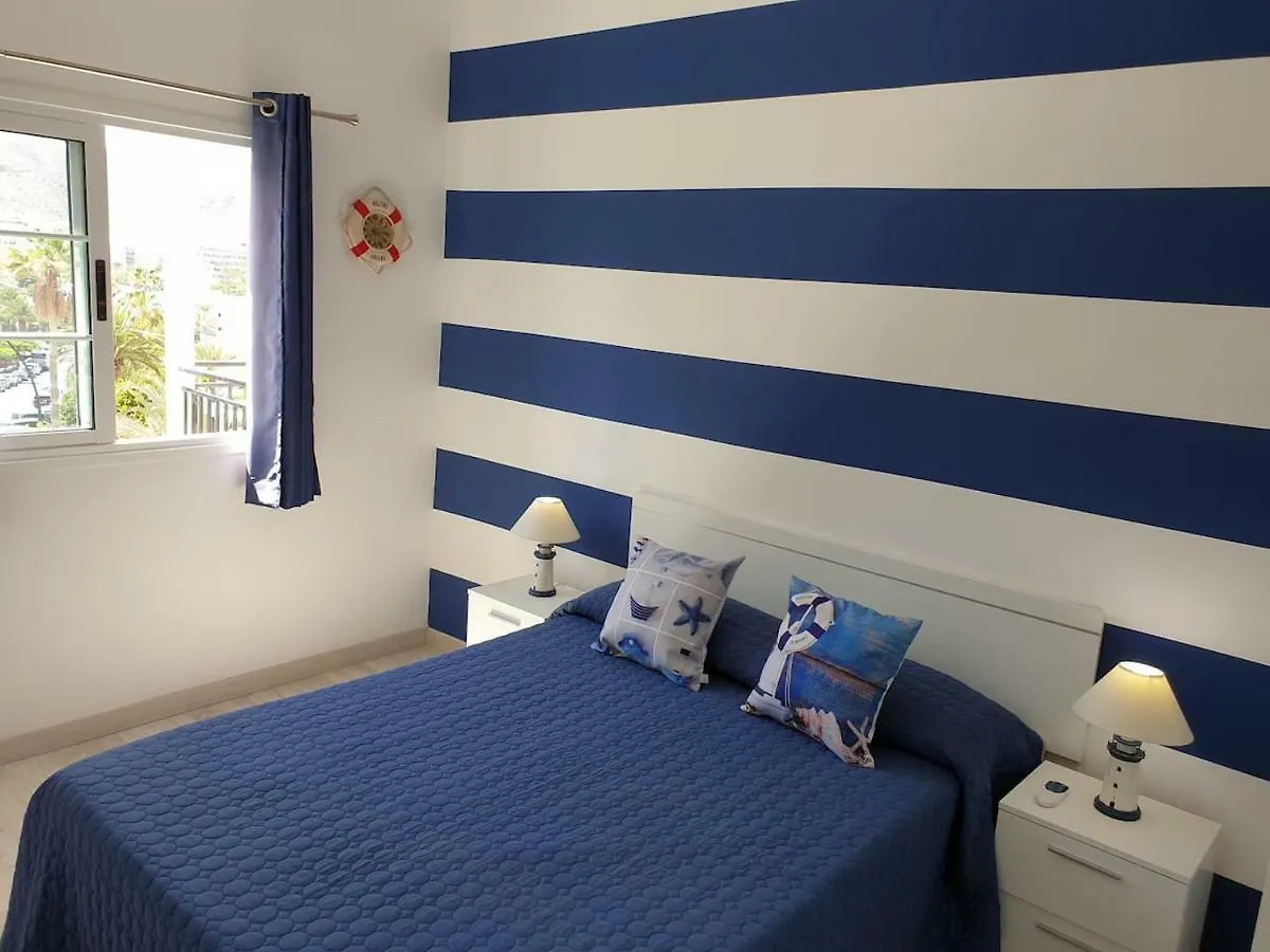 Casa Azul Only 200 Meters To The Beach, Free Wifi, Balcony Lejlighed Arona  Spanien